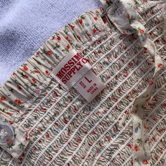 MOSSIMO Cottagecore Prairie Cotton Dress L - Picture 11 of 11